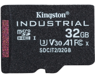 KINGSTON microSD klasy przemysłowej 32GB, 100/80MB/s + Adapter - 675819 - zdjęcie 3